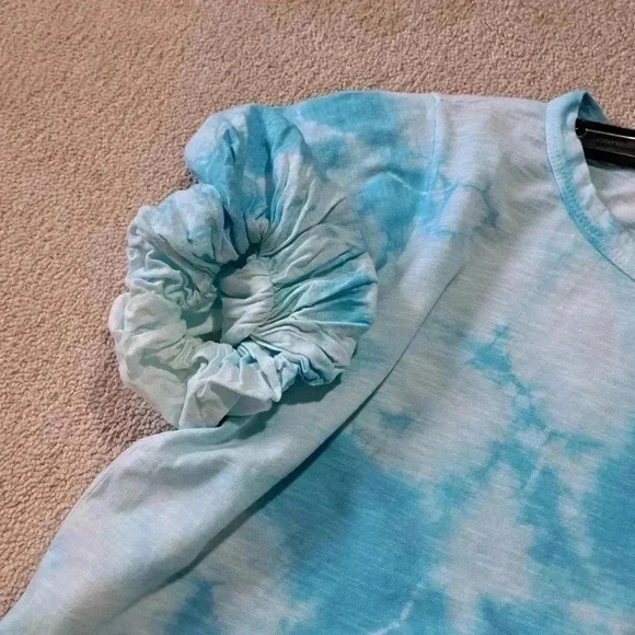 ❤️ Hashttag Tie-dye Short  Sleeved T-shirt - Picture 7 of 11